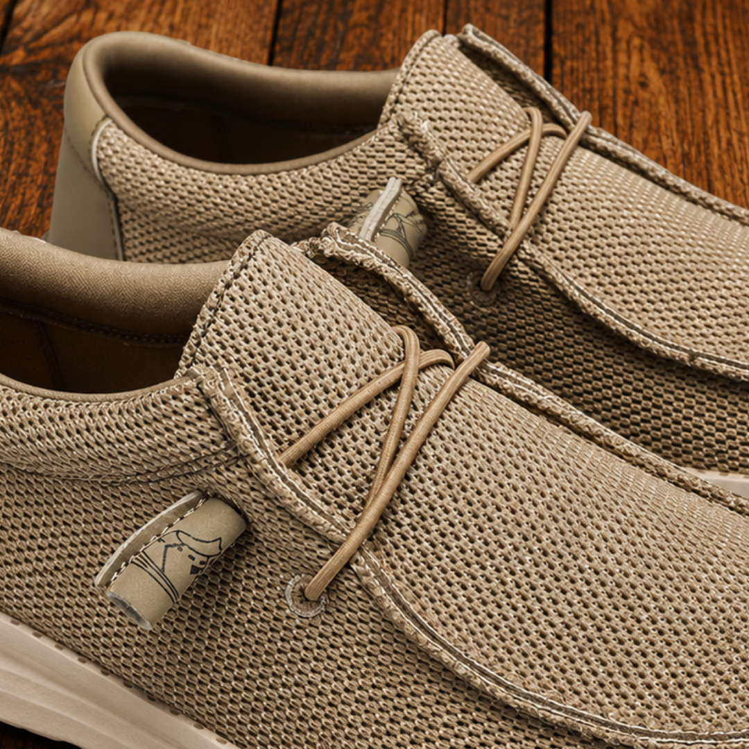 Lightweight Knit Slip-On Shoes