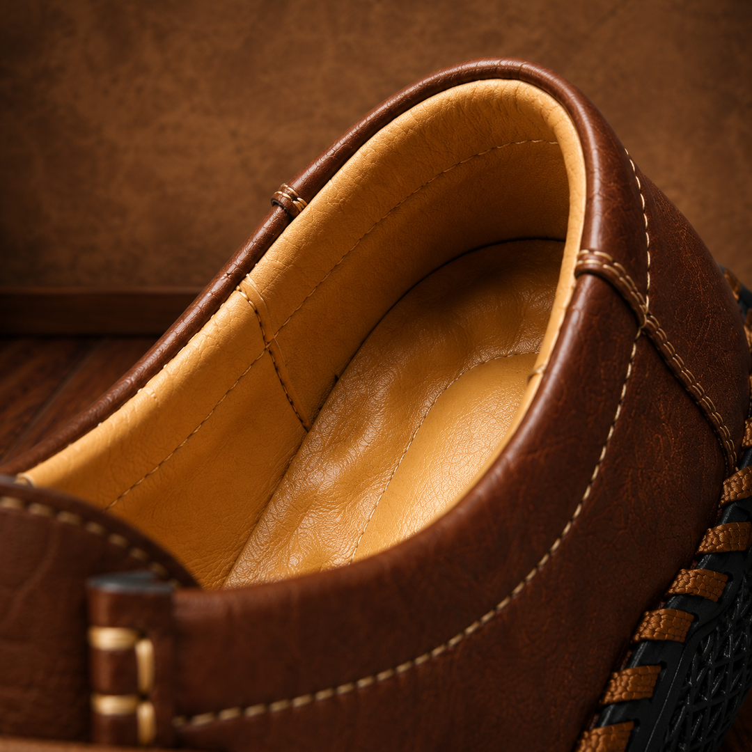 Modern Moc-Toe Casual Shoes