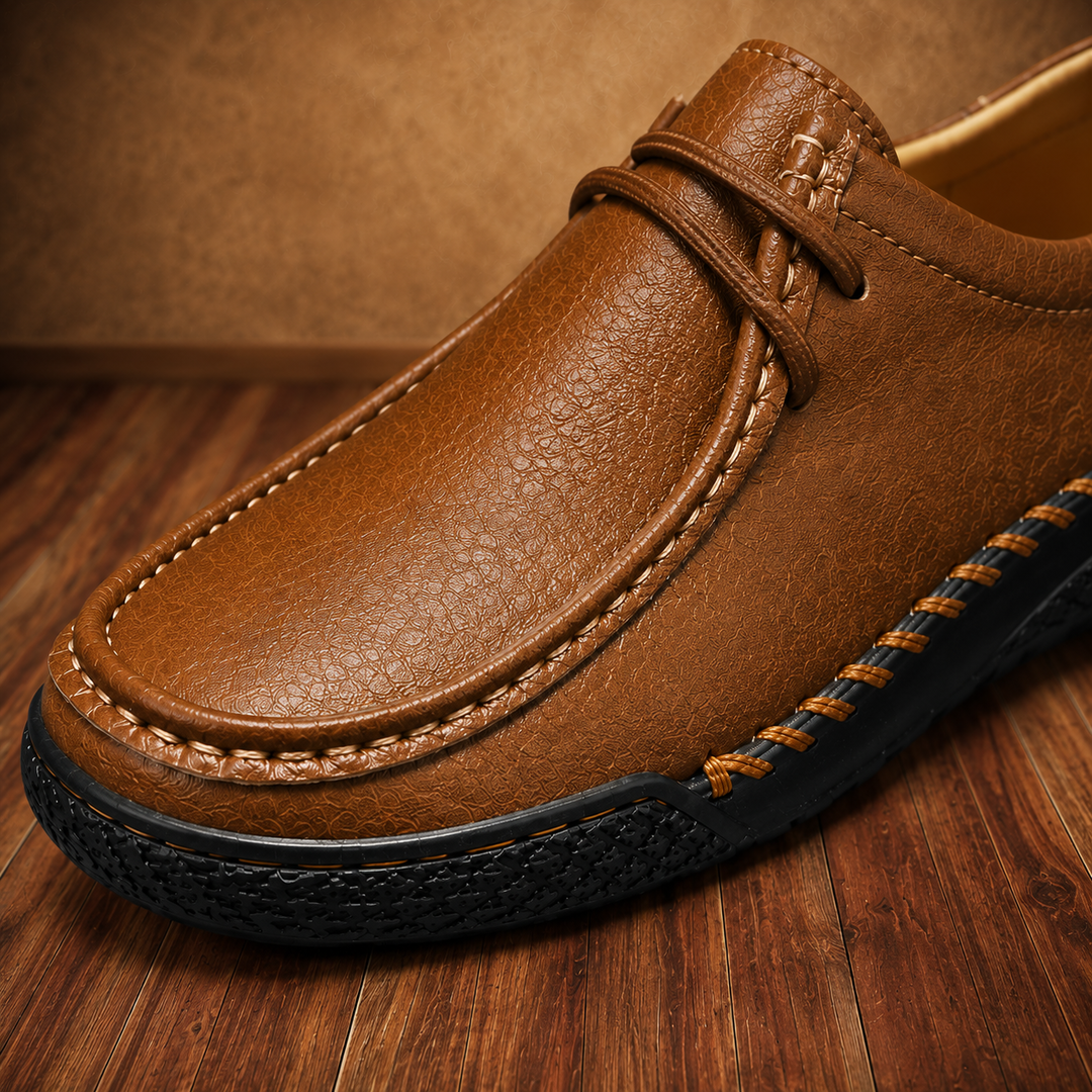 Modern Moc-Toe Casual Shoes