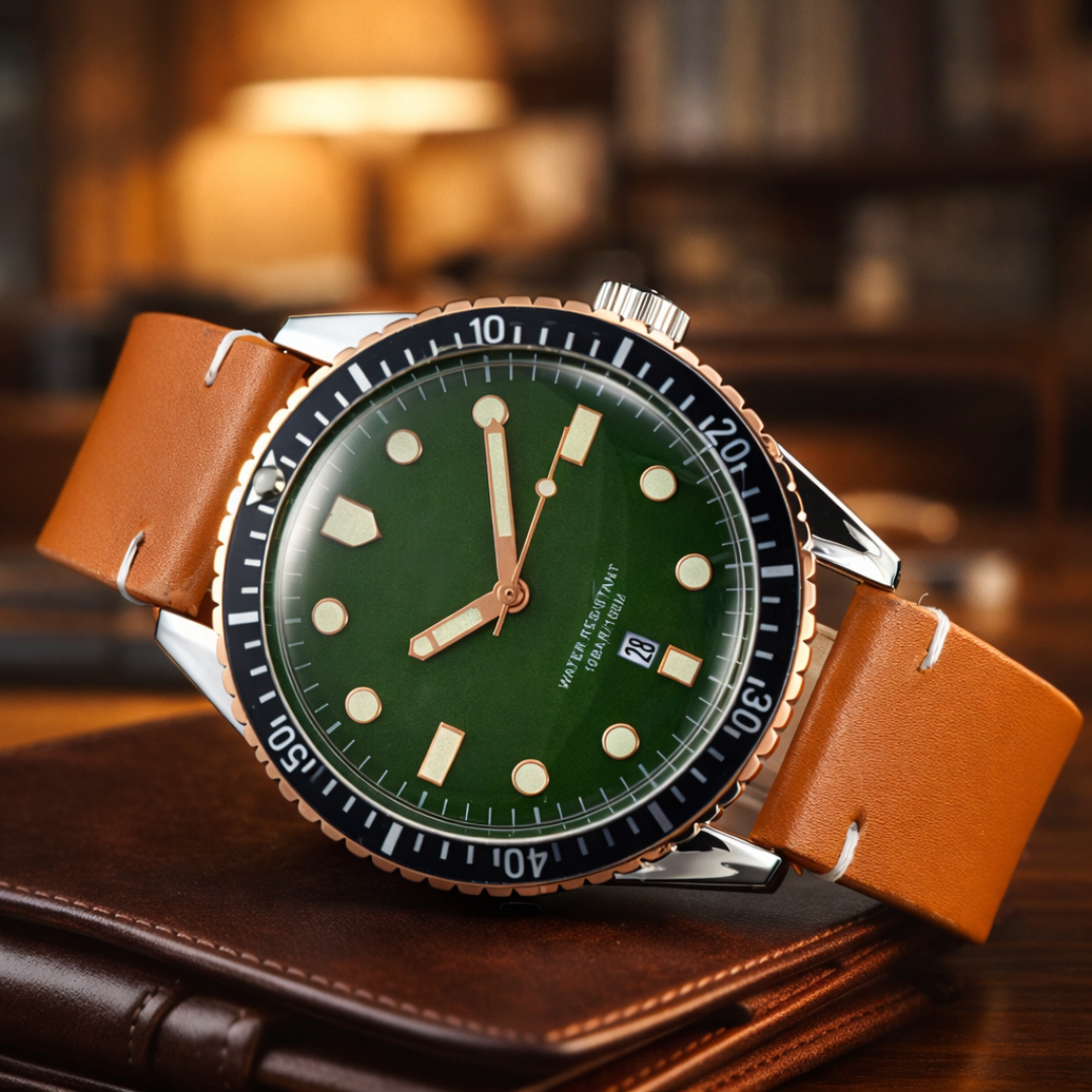 Executive Leather Watch