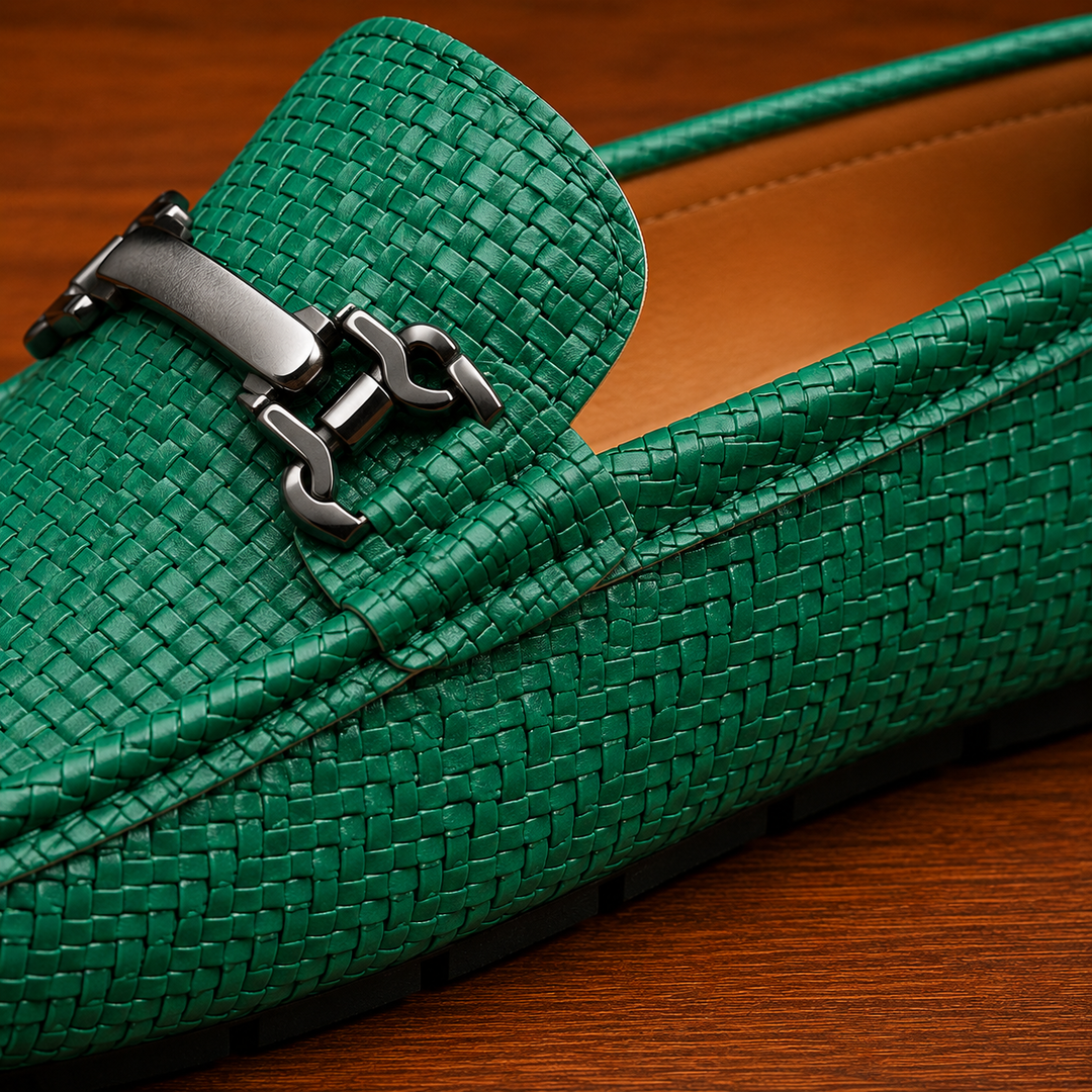 Woven Horsebit Loafer