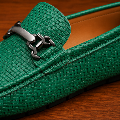Woven Horsebit Loafer