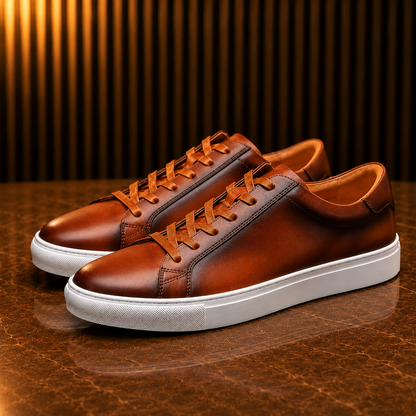 Premium Leather Sneakers