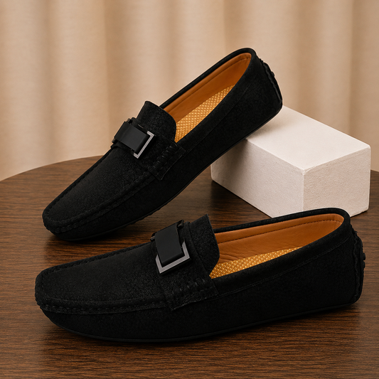 Leather Driving Moccasin Loafers