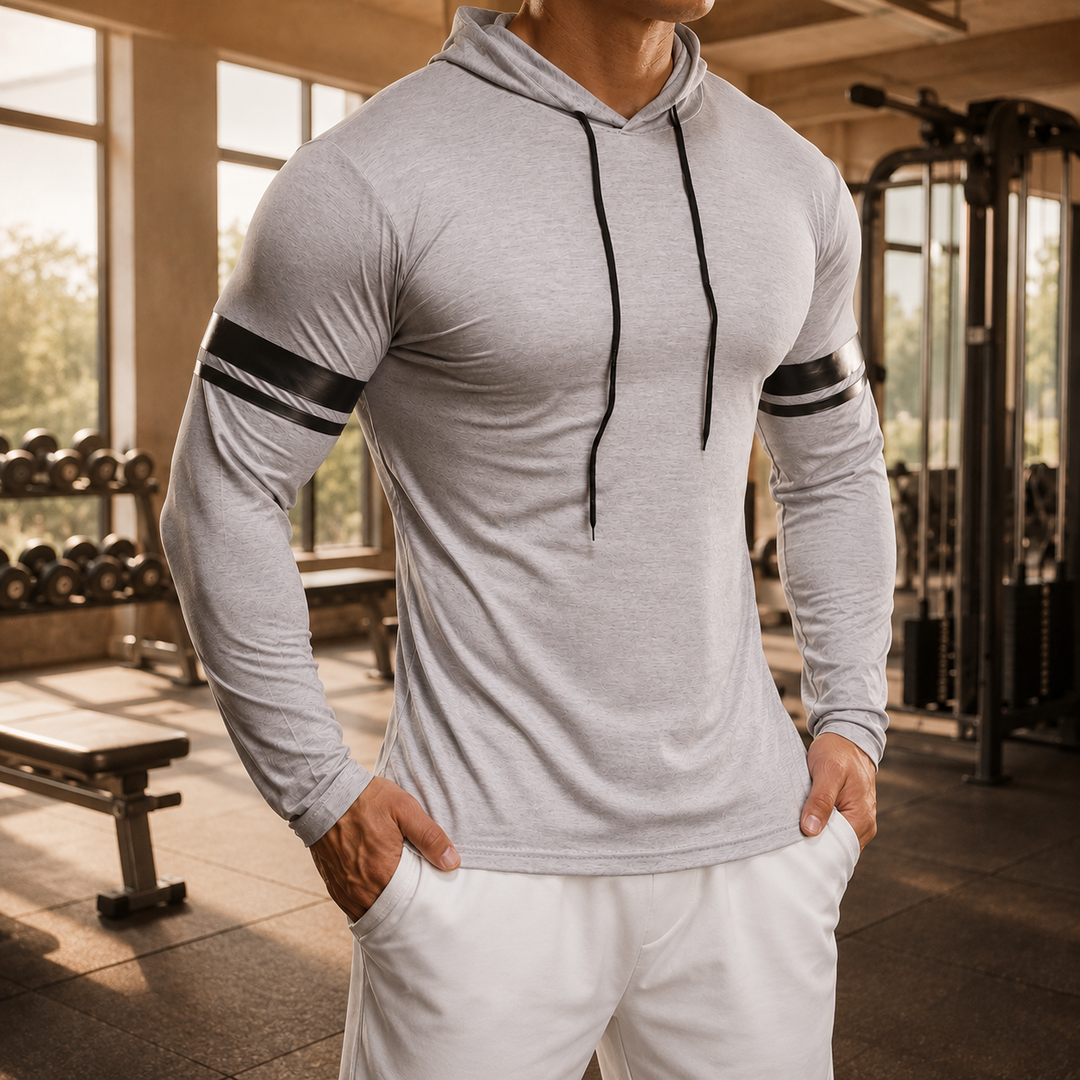 Athletic Hooded Shirt