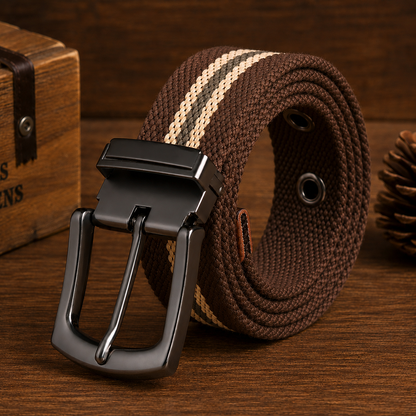 Durable Tactical Canvas Belt
