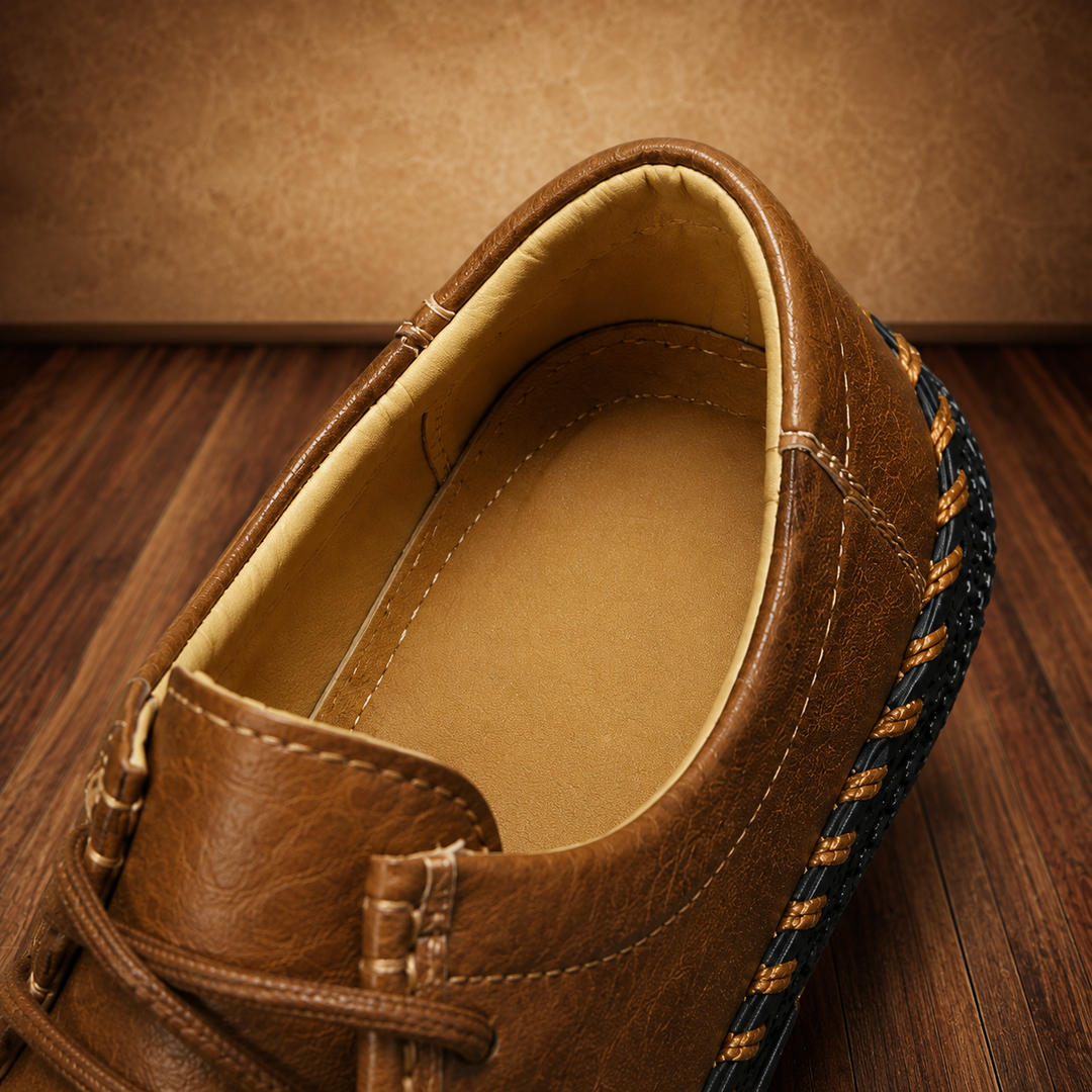 Modern Moc-Toe Casual Shoes