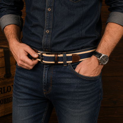 Durable Tactical Canvas Belt