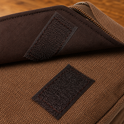 Canvas Crossbody Messenger Bag