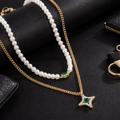 Timeless Pearl Necklace Set