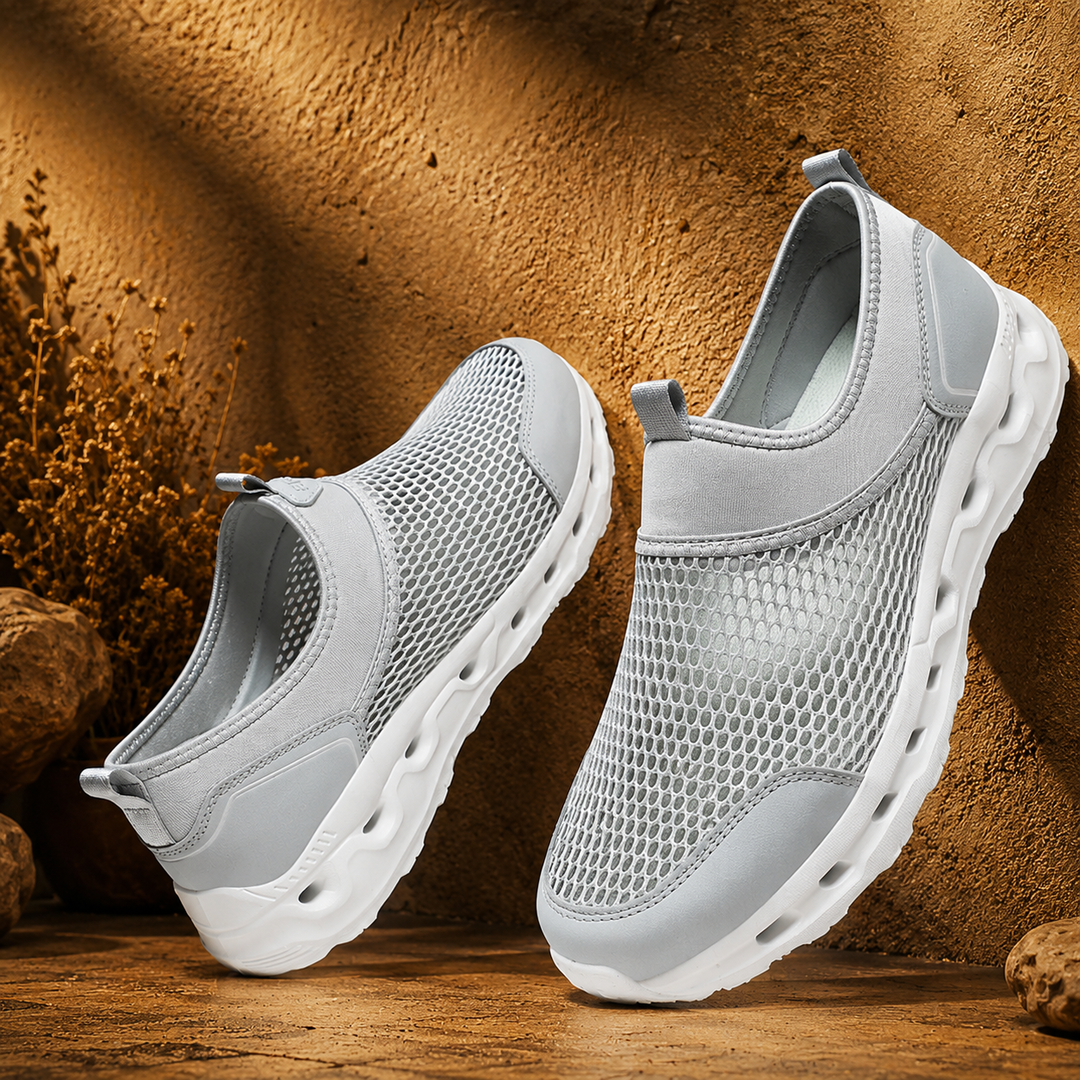 Mesh Slip On Shoes
