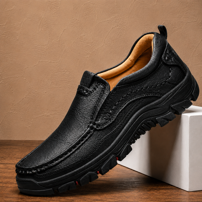 Leather Trekking Slip-Ons