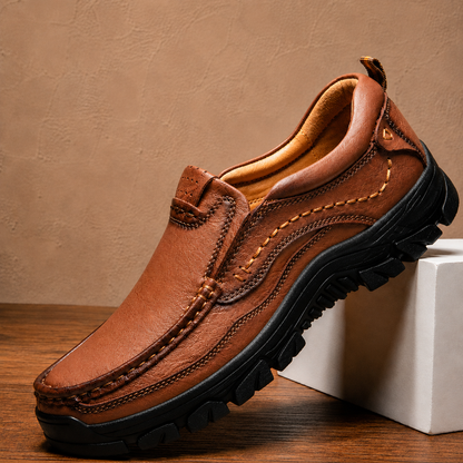Leather Trekking Slip-Ons