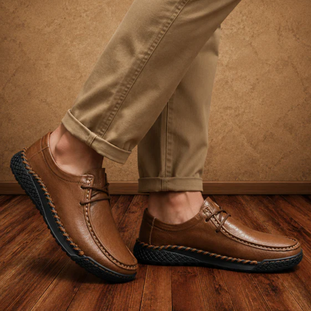 Modern Moc-Toe Casual Shoes