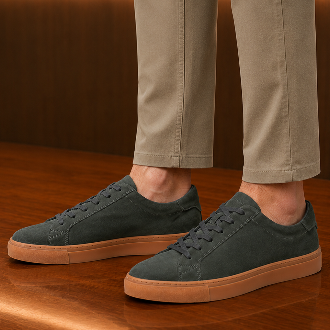 Refined Suede Sneakers