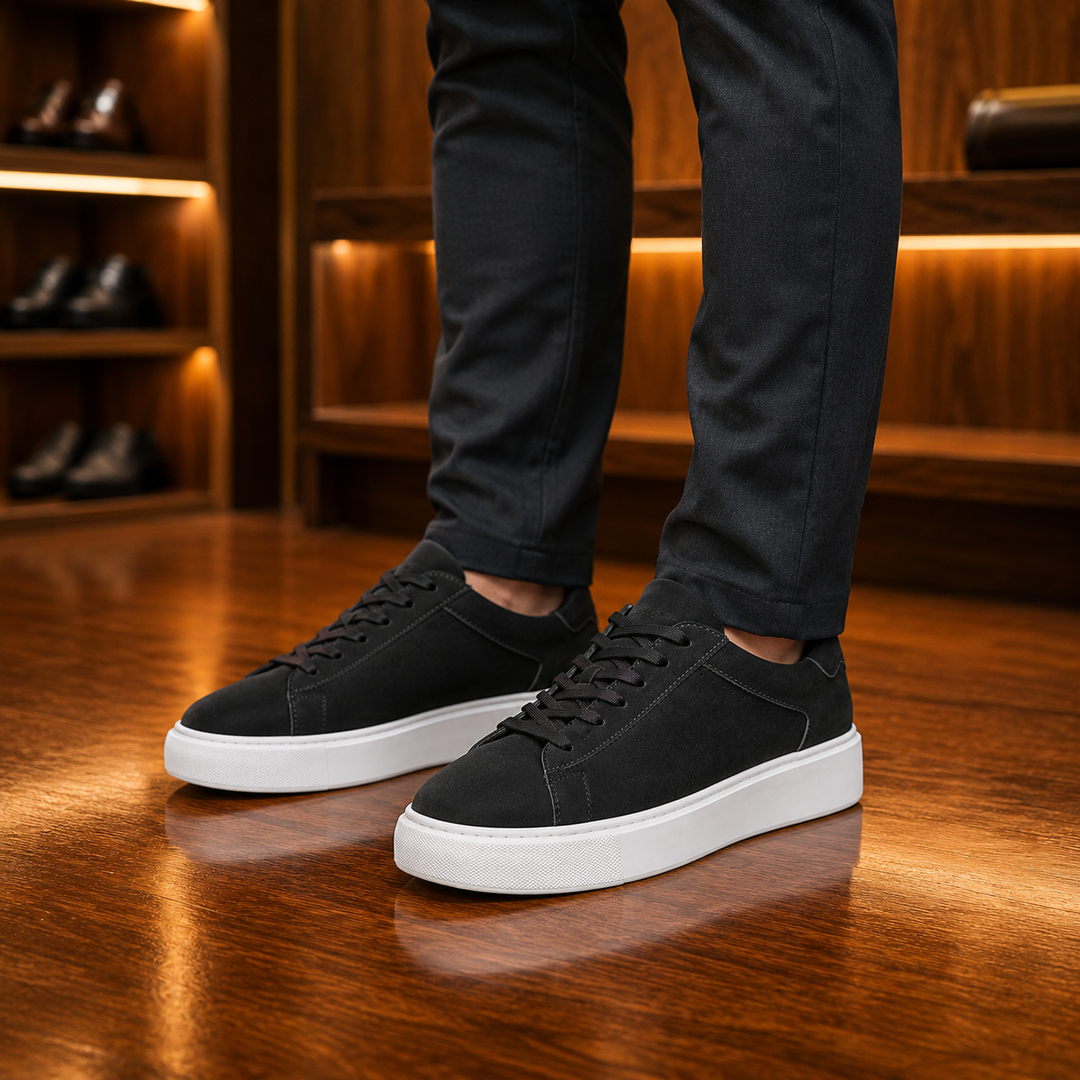Minimalist Lace-Up Sneakers