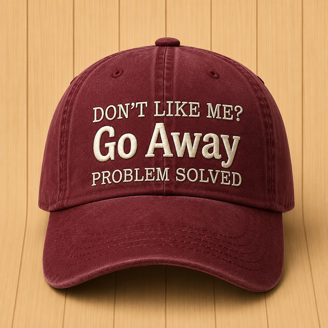 Graphic Embroidered Cap