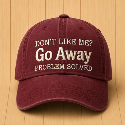 Graphic Embroidered Cap