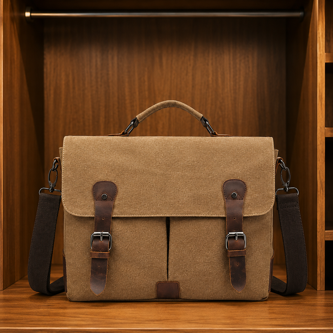 Canvas Messenger Bag