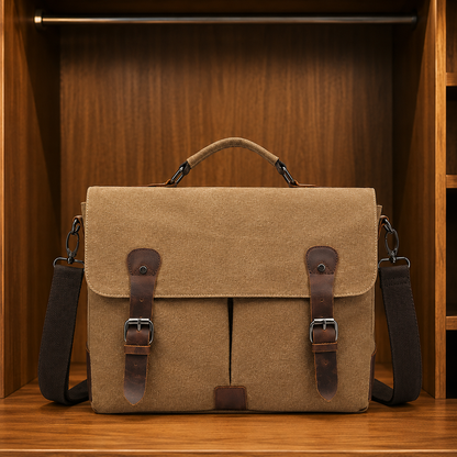 Canvas Messenger Bag