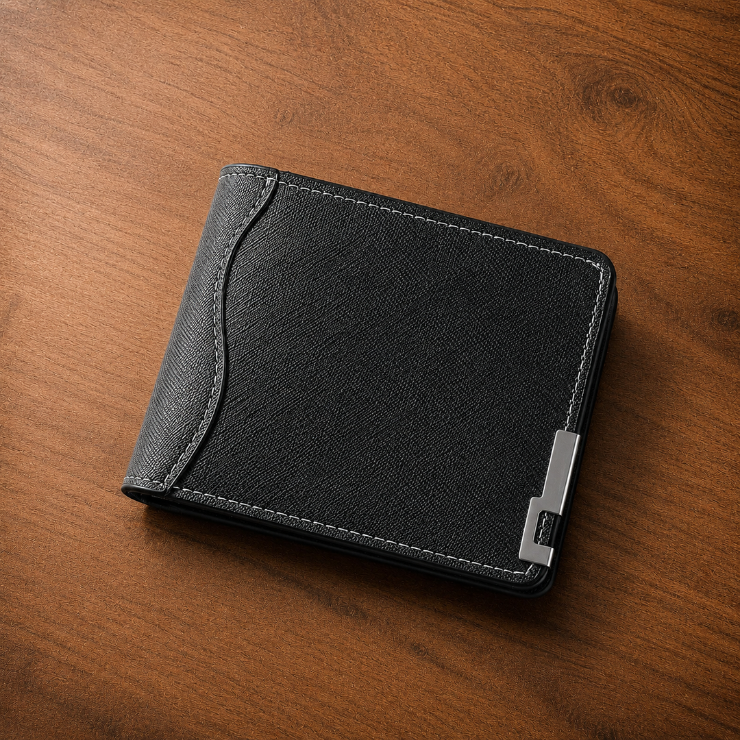 Compact Leather Wallet