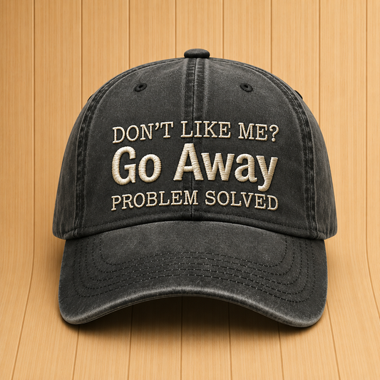 Graphic Embroidered Cap