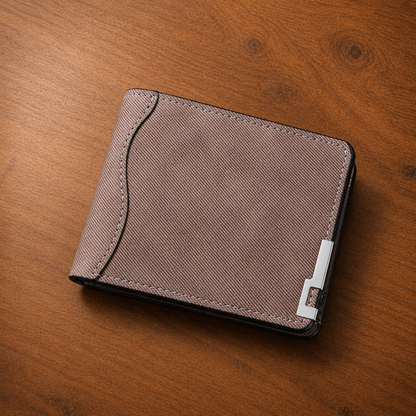 Compact Leather Wallet