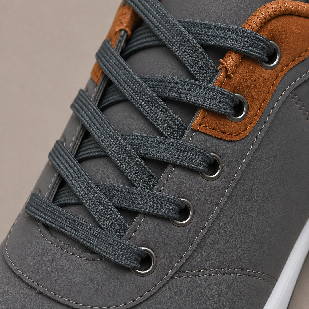 Casual Lace-Up Sneakers