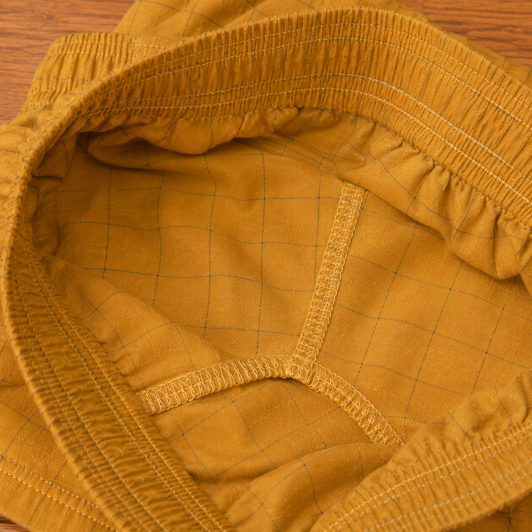 Woven Plaid Boxers