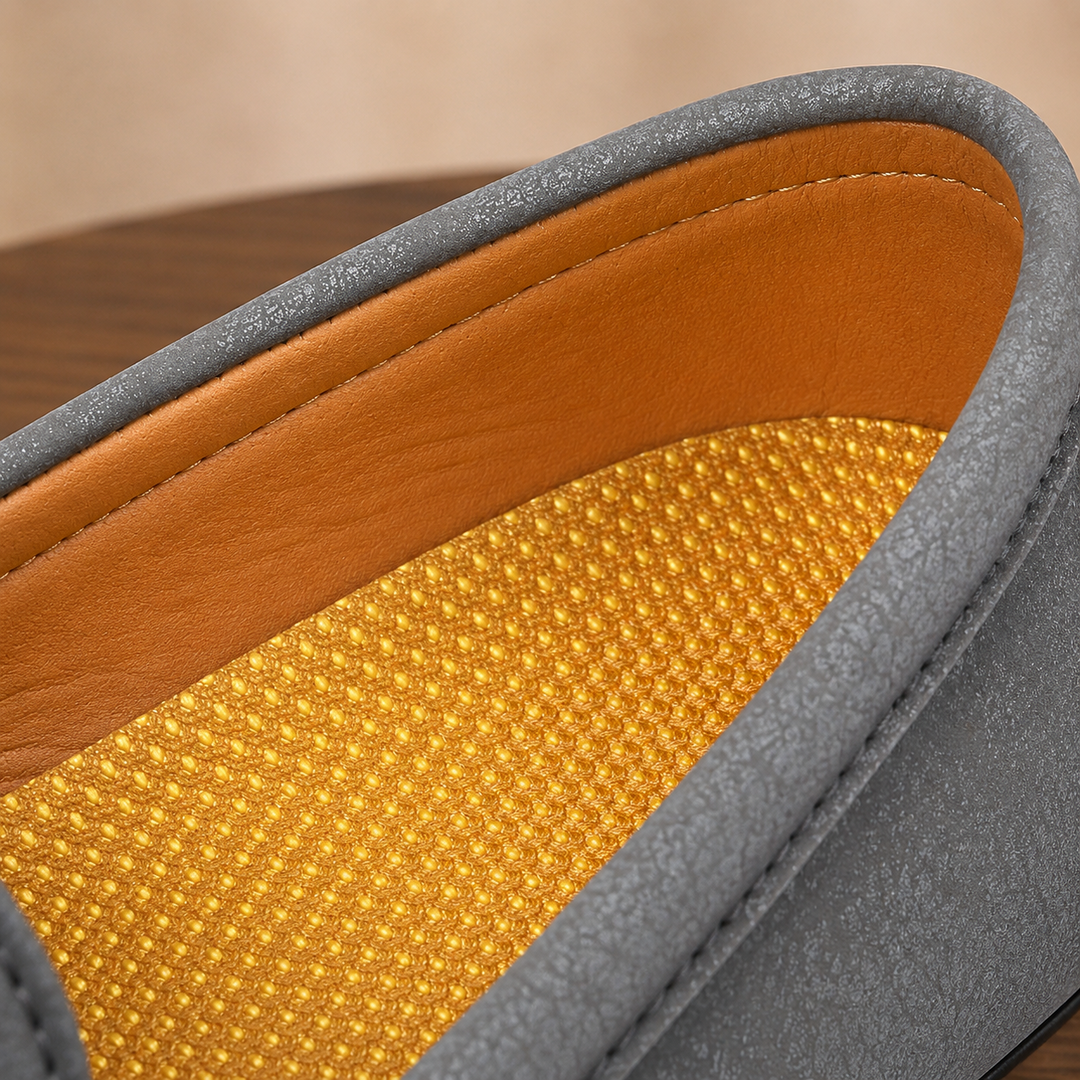 Leather Driving Moccasin Loafers