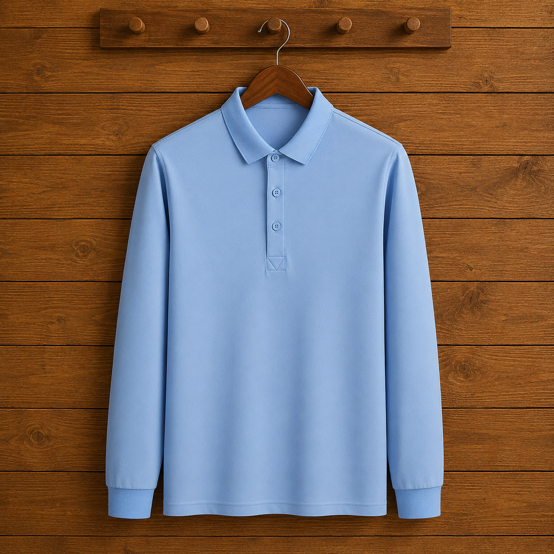 Long Sleeve Polo Shirt