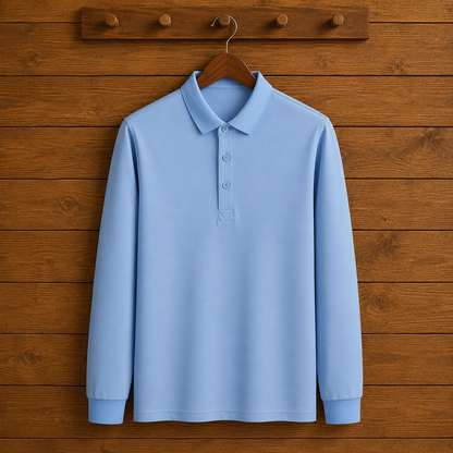 Long Sleeve Polo Shirt