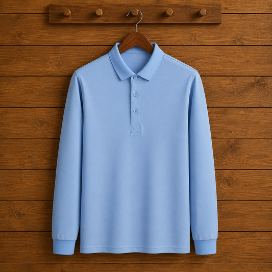 Long Sleeve Polo Shirt