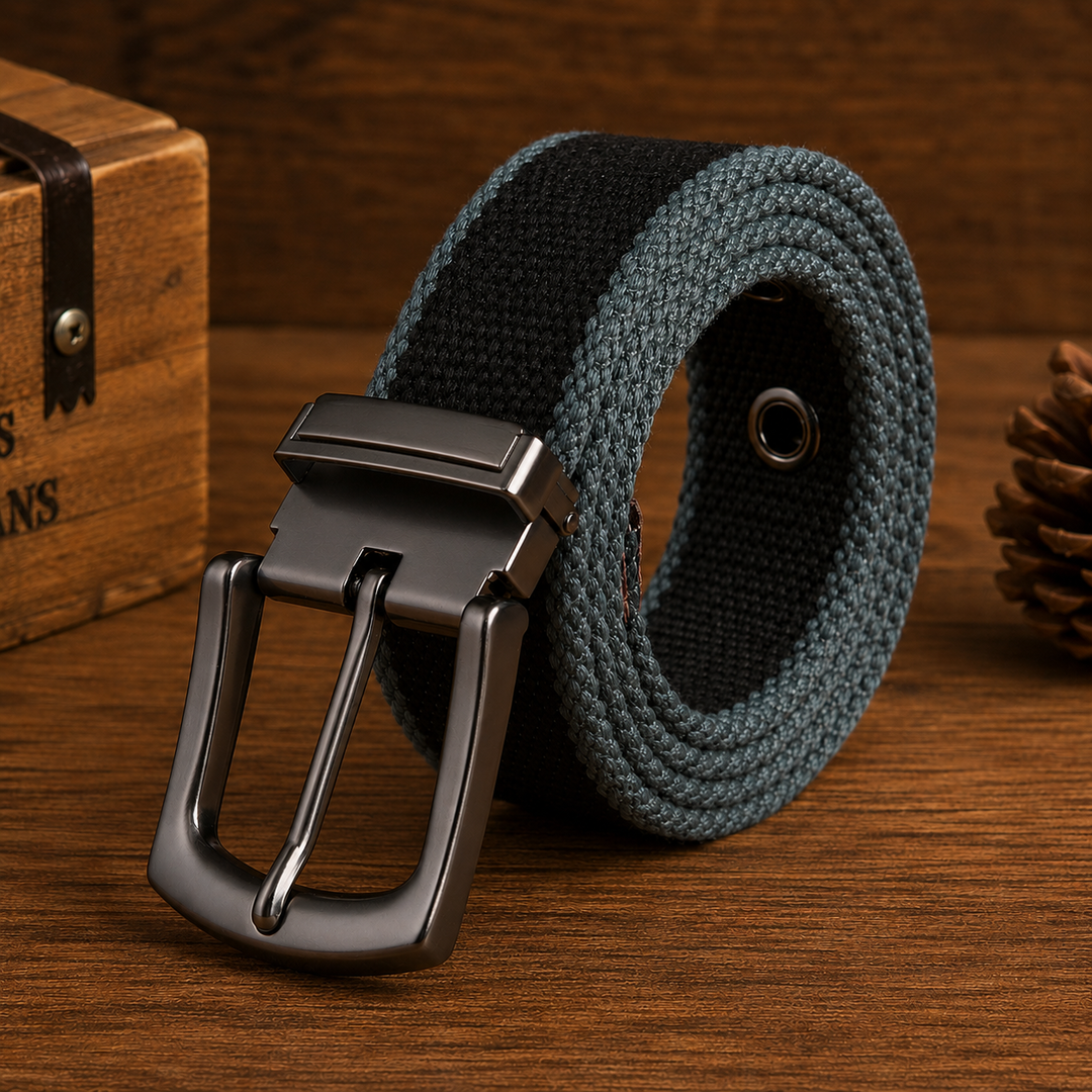 Durable Tactical Canvas Belt