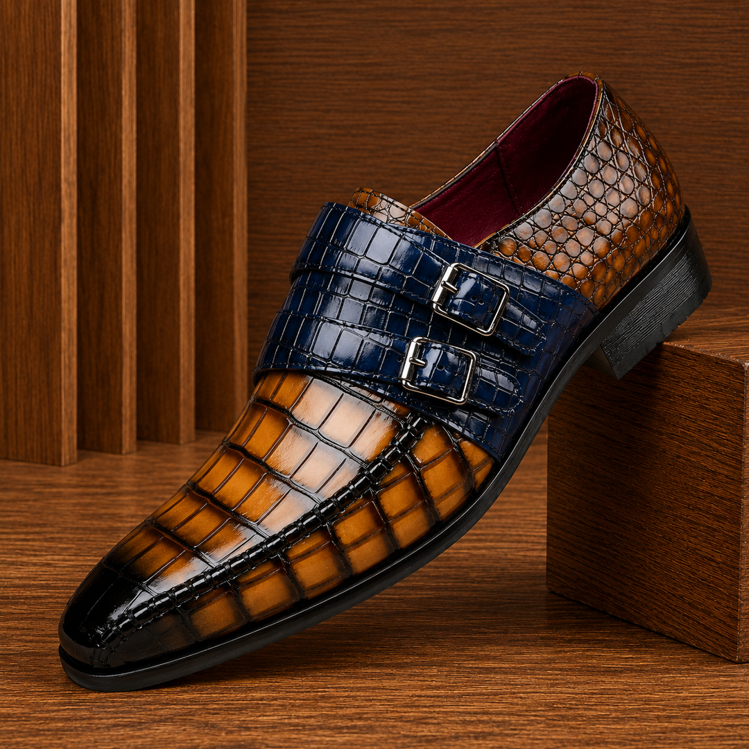 Croc Monk Strap Shoes