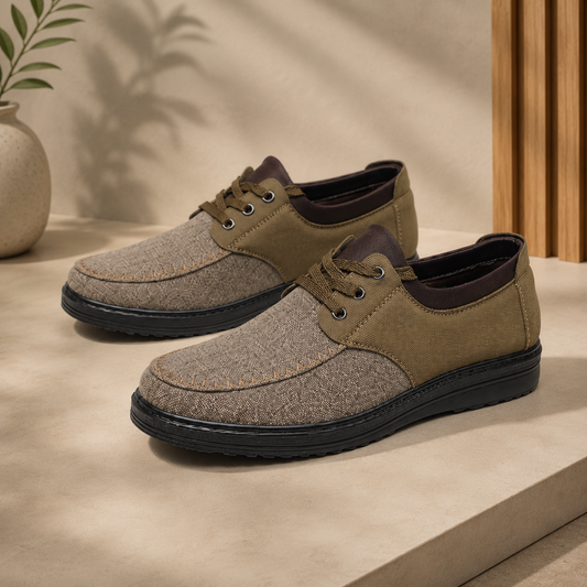 Versatile Casual Lace-Up Shoes