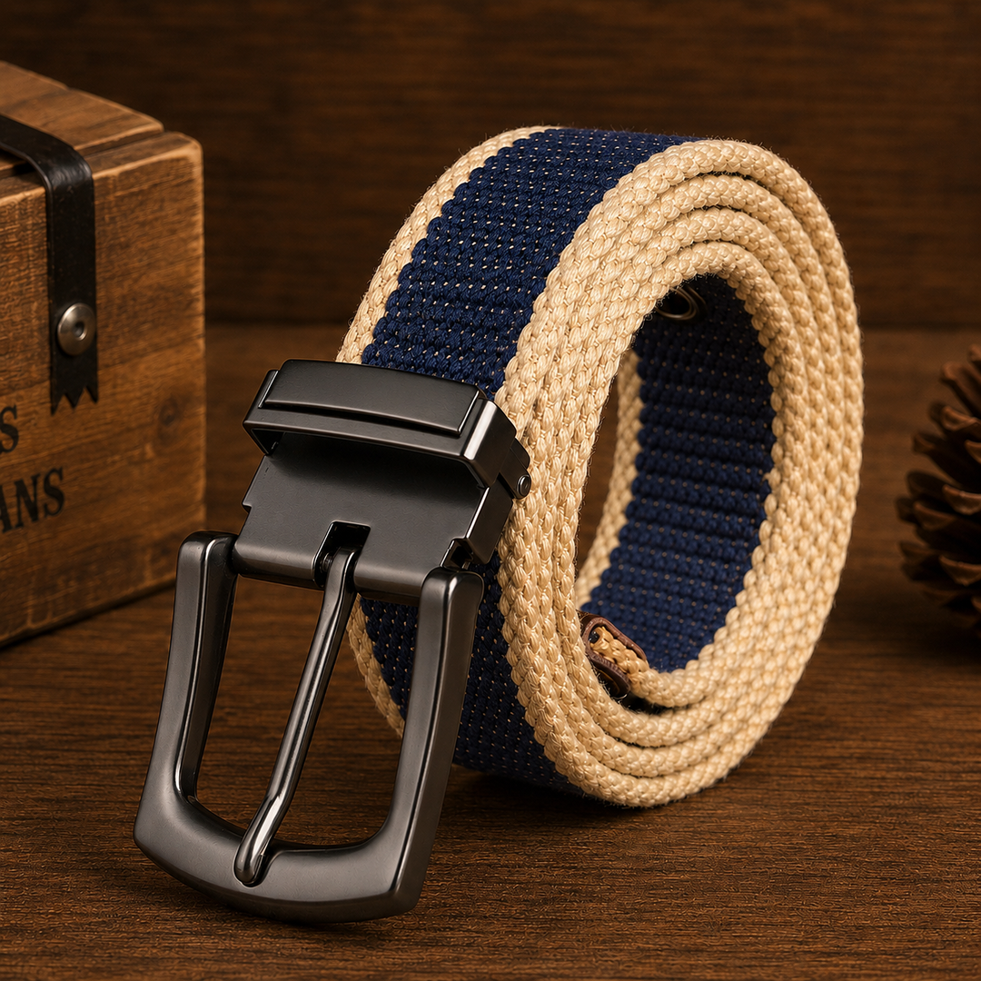 Durable Tactical Canvas Belt