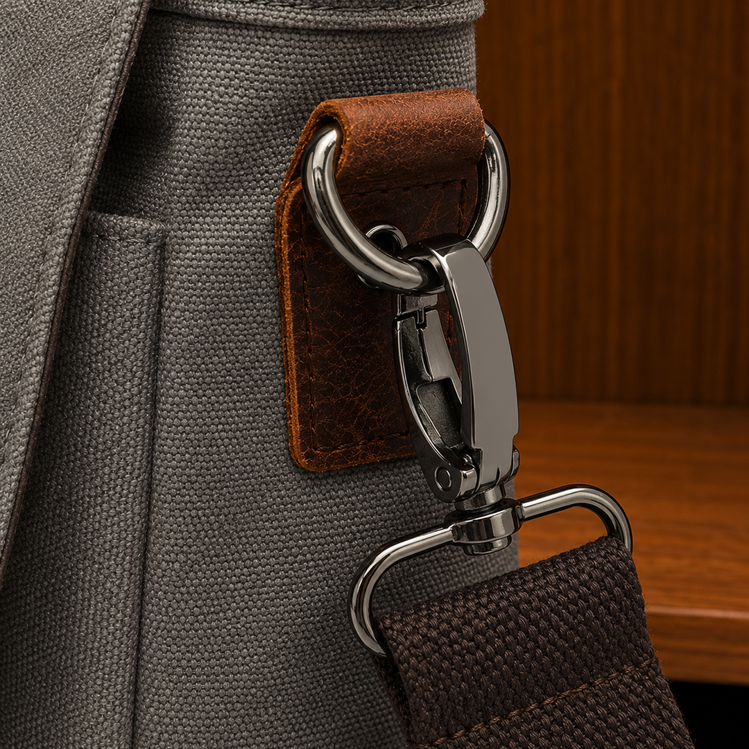 Canvas Messenger Bag