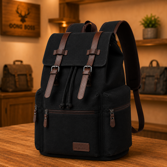 Vintage Canvas Travel Backpack