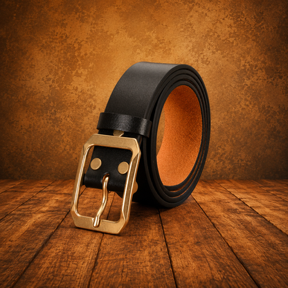 Classic Smooth Leather Belt