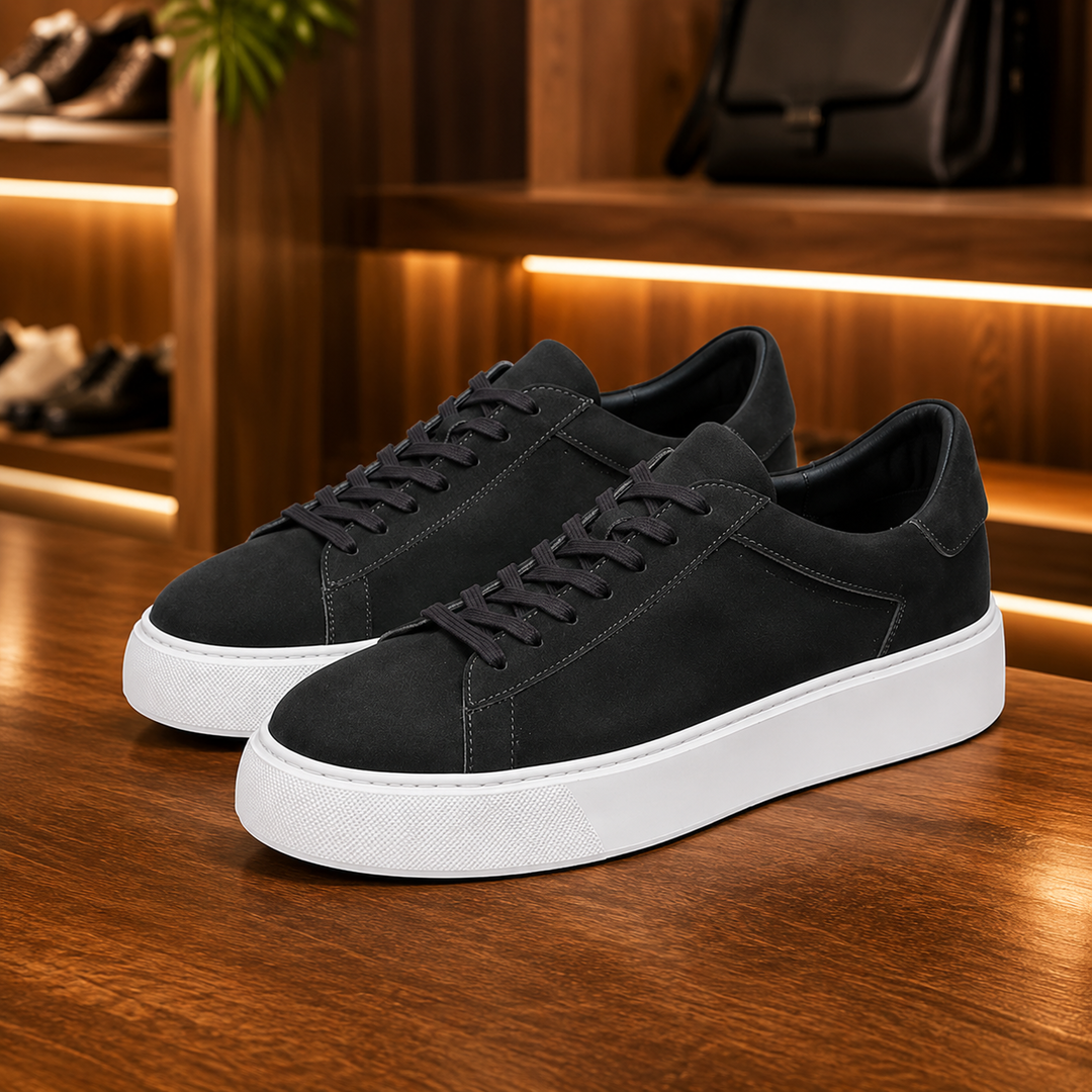 Minimalist Lace-Up Sneakers