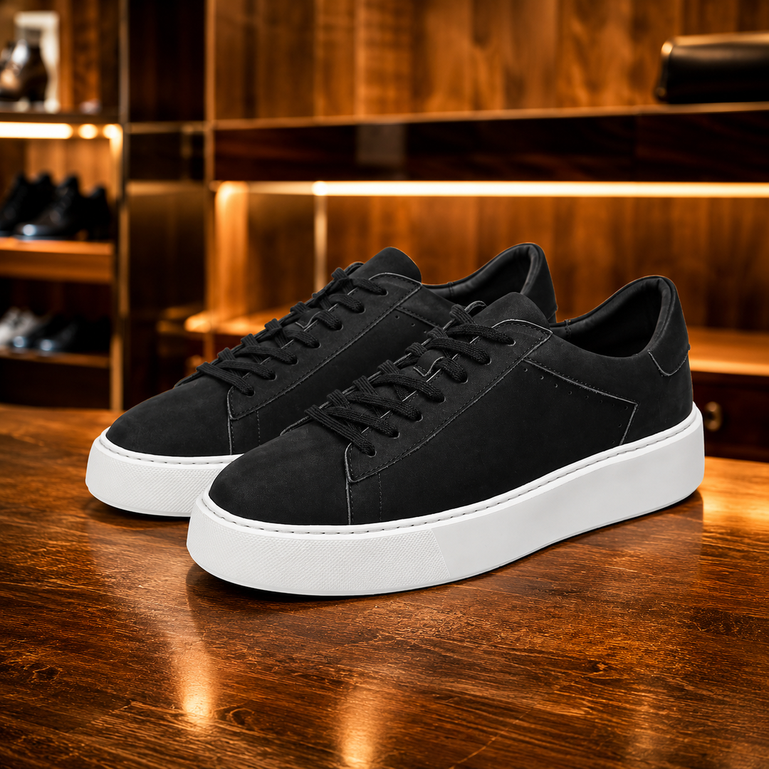 Minimalist Lace-Up Sneakers
