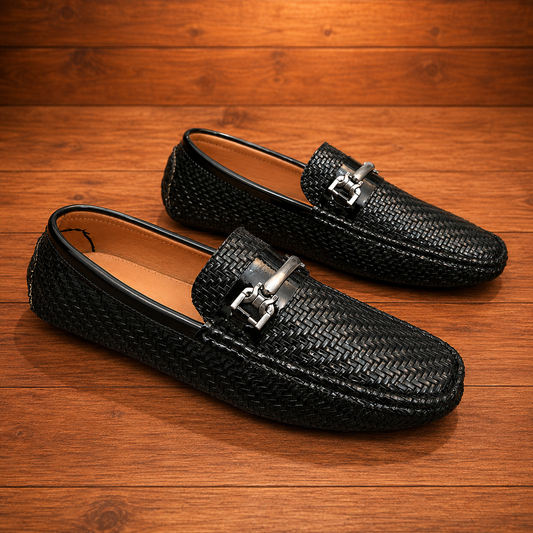Woven Horsebit Loafer