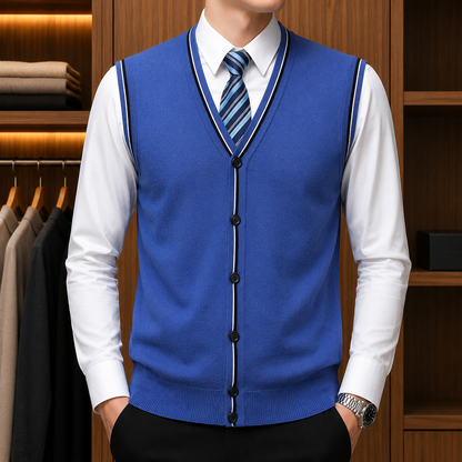 Classic Knit Sweater Vest