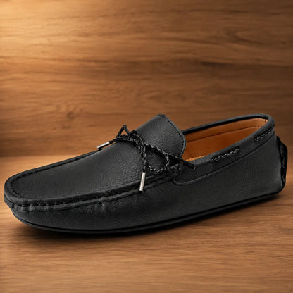 Braided Tie Loafers