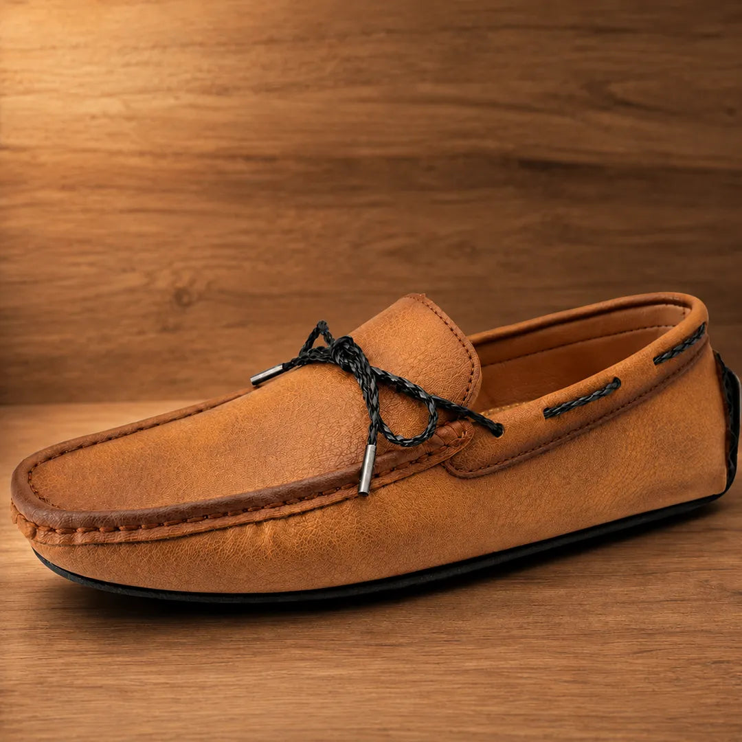Braided Tie Loafers