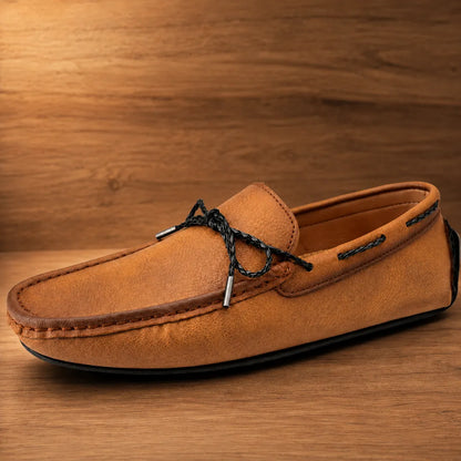 Braided Tie Loafers