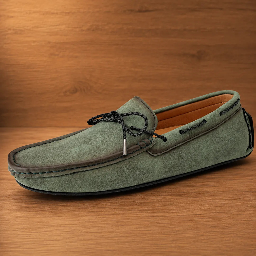 Braided Tie Loafers