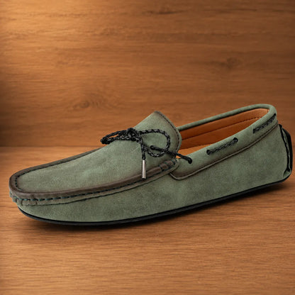 Braided Tie Loafers