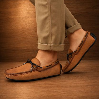 Braided Tie Loafers